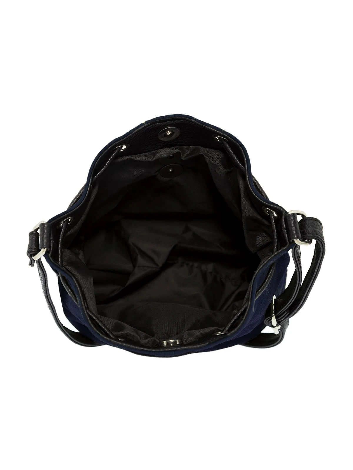 Schuhmacher Wildlederbeutel TA30210 Mit Metallherz, Marine 6 Schuhmacher Wildlederbeutel TA30210 Mit Metallherz, Marine – Bild 4