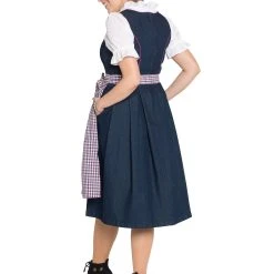 Sheego Dirndl In Blue Denim -Dirndl Geschäft sheego dirndl in blue denim 3
