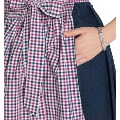 Sheego Dirndl In Blue Denim -Dirndl Geschäft sheego dirndl in blue denim 4