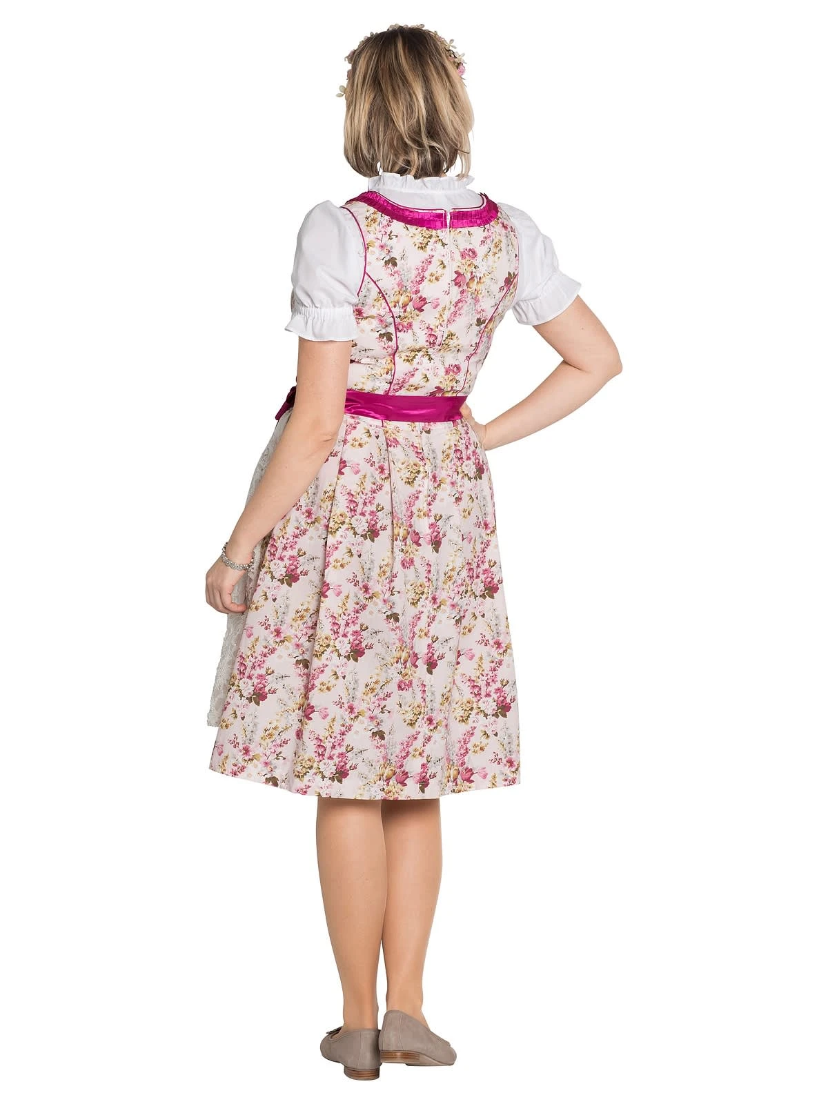 Sheego Dirndl In Pink 6 Sheego Dirndl In Pink – Bild 4