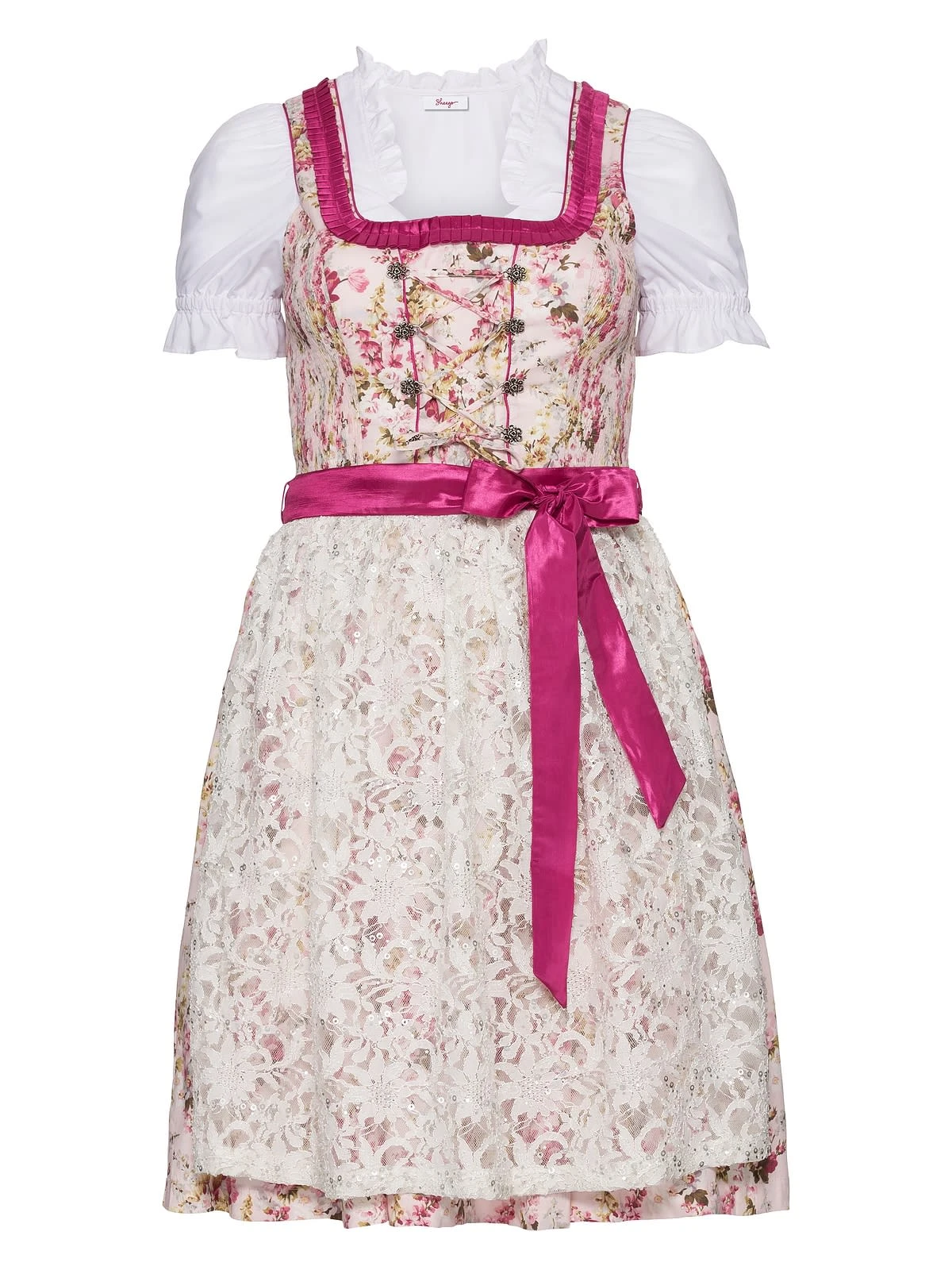 Sheego Dirndl In Pink 8 Sheego Dirndl In Pink – Bild 6