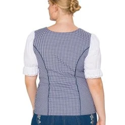Sheego Trachtenbluse In Royalblau-weiß 9 Sheego Trachtenbluse In Royalblau-weiß -Dirndl Geschäft sheego trachtenbluse in royalblau weiss 2