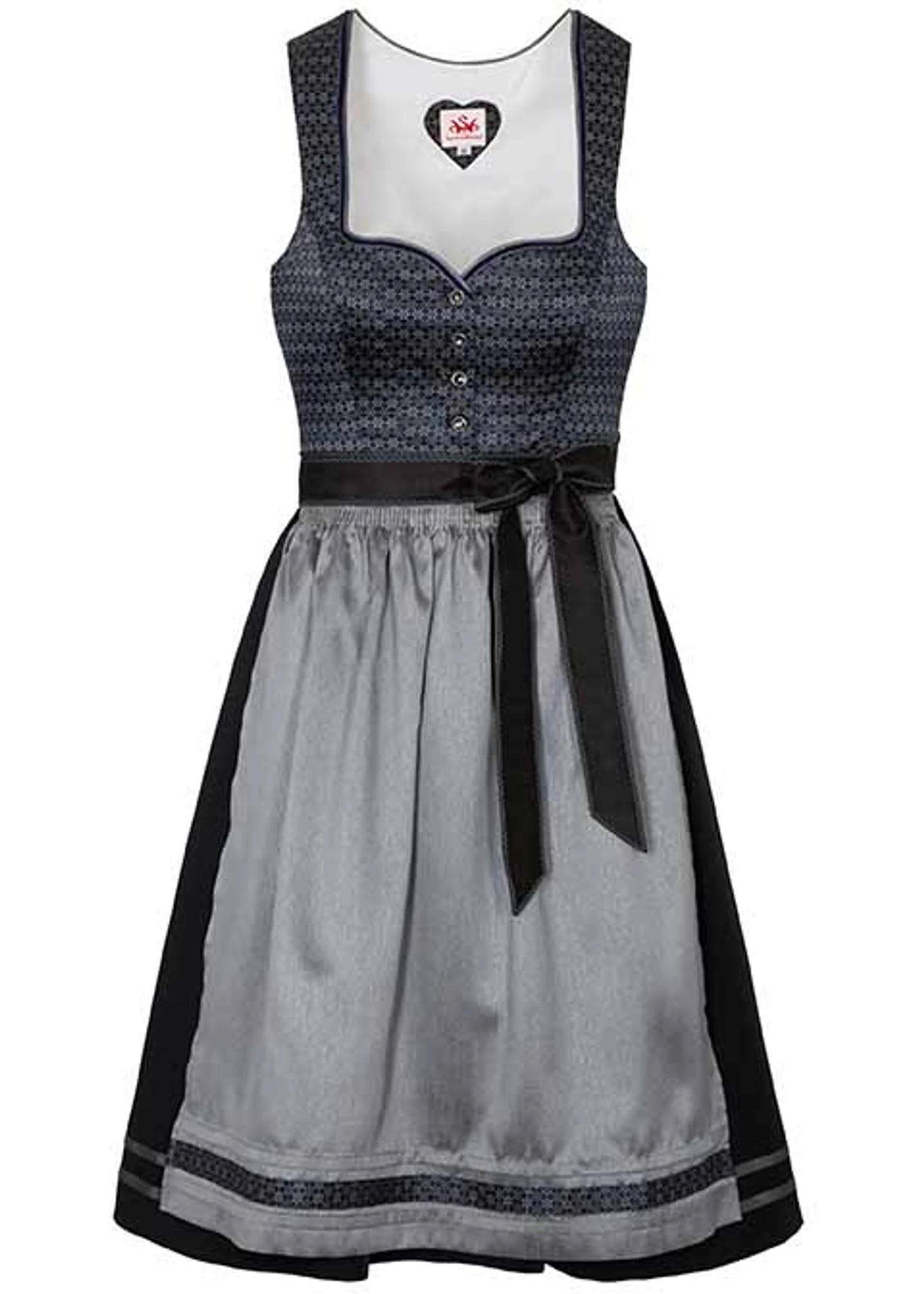 Spieth & Wensky Dirndl In Dunkelblau 4 Spieth & Wensky Dirndl In Dunkelblau – Bild 2