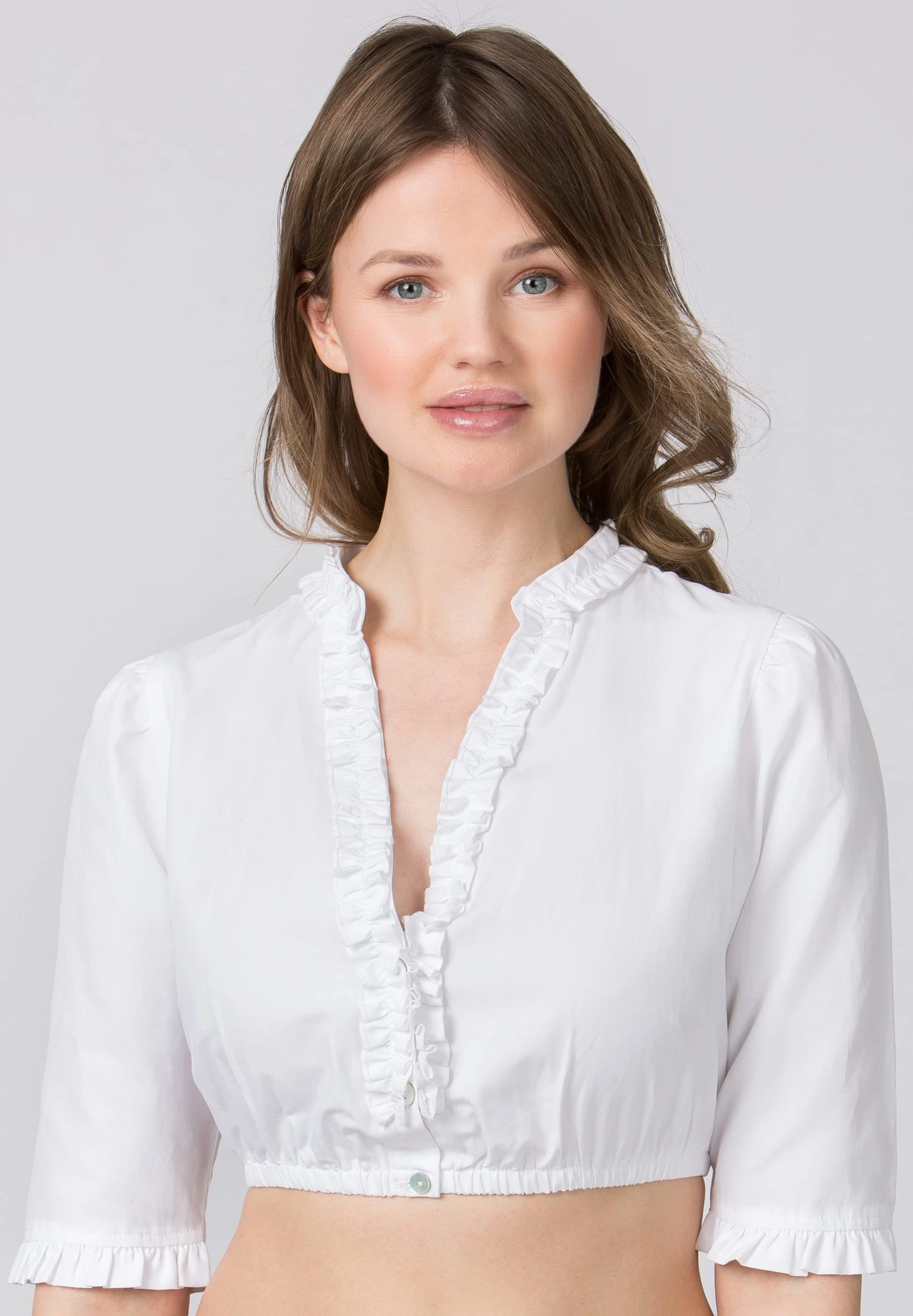 Stockerpoint Bluse "Adriette" In Weiss 3 Stockerpoint Bluse "Adriette" In Weiss