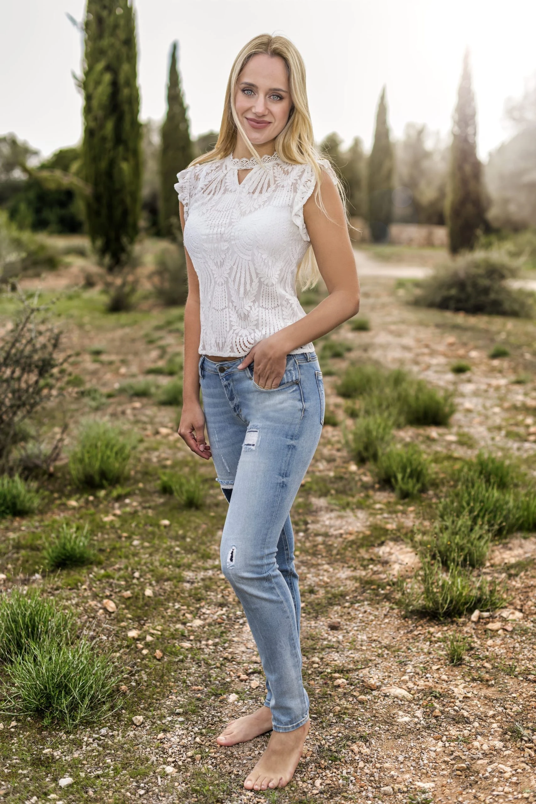 Stockerpoint Bluse "Bea" In Weiss 7 Stockerpoint Bluse "Bea" In Weiss – Bild 6