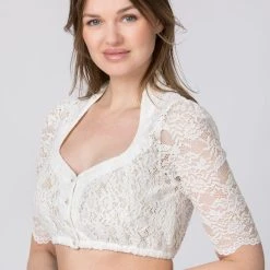 Stockerpoint Bluse "Doris" In Creme -Dirndl Geschäft stockerpoint bluse doris in creme 3 scaled