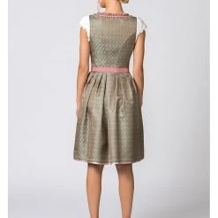Stockerpoint Dirndl "Alice" In Beige/ Altrosa -Dirndl Geschäft stockerpoint dirndl alice in beige altrosa 2