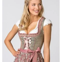 Stockerpoint Dirndl "Alice" In Beige/ Altrosa -Dirndl Geschäft stockerpoint dirndl alice in beige altrosa 4