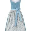 Stockerpoint Dirndl "Edonita" In Blau -Dirndl Geschäft stockerpoint dirndl edonita in blau