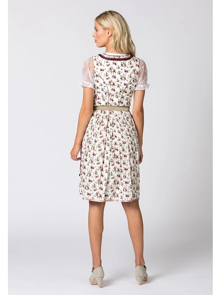 Stockerpoint Dirndl "Isadora" In Weiß/ Pink 5 Stockerpoint Dirndl "Isadora" In Weiß/ Pink – Bild 3