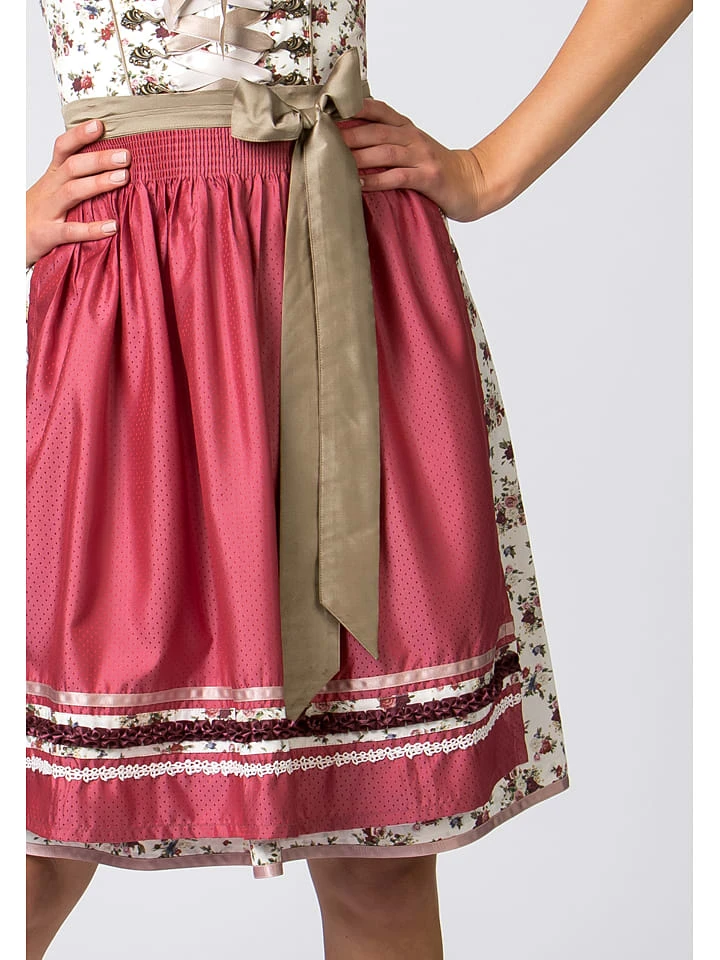 Stockerpoint Dirndl "Isadora" In Weiß/ Pink 6 Stockerpoint Dirndl "Isadora" In Weiß/ Pink – Bild 4