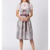 Stockerpoint Dirndl "Lia" In Hellgrau -Dirndl Geschäft stockerpoint dirndl lia in hellgrau