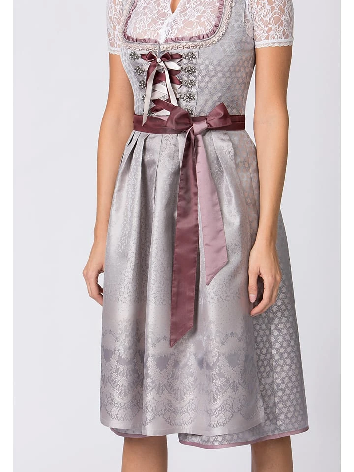 Stockerpoint Dirndl "Lia" In Hellgrau 5 Stockerpoint Dirndl "Lia" In Hellgrau – Bild 3