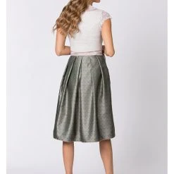 Stockerpoint Dirndl "Lilith" In Grau/ Rosa -Dirndl Geschäft stockerpoint dirndl lilith in grau rosa 2