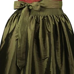 Stockerpoint Dirndl "Maya" In Bordeaux/ Khaki -Dirndl Geschäft stockerpoint dirndl maya in bordeaux khaki 2