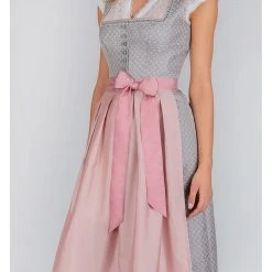 Stockerpoint Dirndl "Valencia" In Hellgrau/ Rosa -Dirndl Geschäft stockerpoint dirndl valencia in hellgrau rosa 3