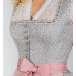 Stockerpoint Dirndl "Valencia" In Hellgrau/ Rosa -Dirndl Geschäft stockerpoint dirndl valencia in hellgrau rosa 4
