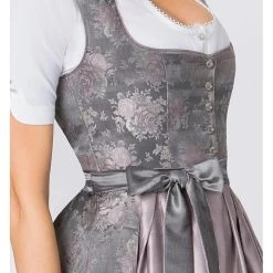 Stockerpoint Dirndl "Willow" In Grau/ Mauve -Dirndl Geschäft stockerpoint dirndl willow in grau mauve 5