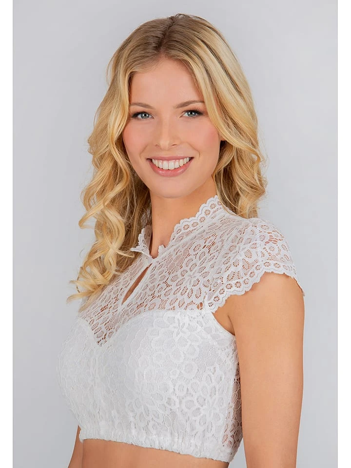 Stockerpoint Dirndlbluse "Daisy" In Creme 5 Stockerpoint Dirndlbluse "Daisy" In Creme – Bild 3