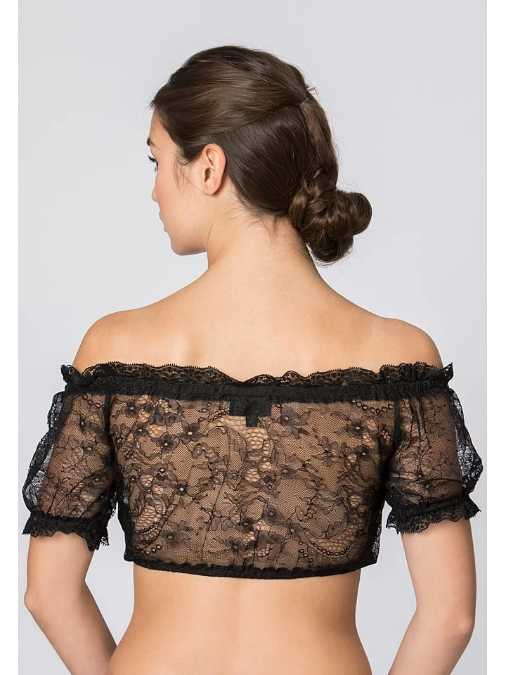 Stockerpoint Dirndlbluse In Schwarz 5 Stockerpoint Dirndlbluse In Schwarz – Bild 3