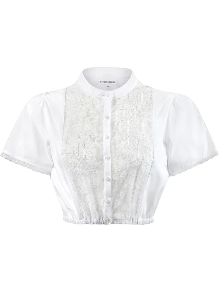 Stockerpoint Dirndlbluse In Weiß 3 Stockerpoint Dirndlbluse In Weiß