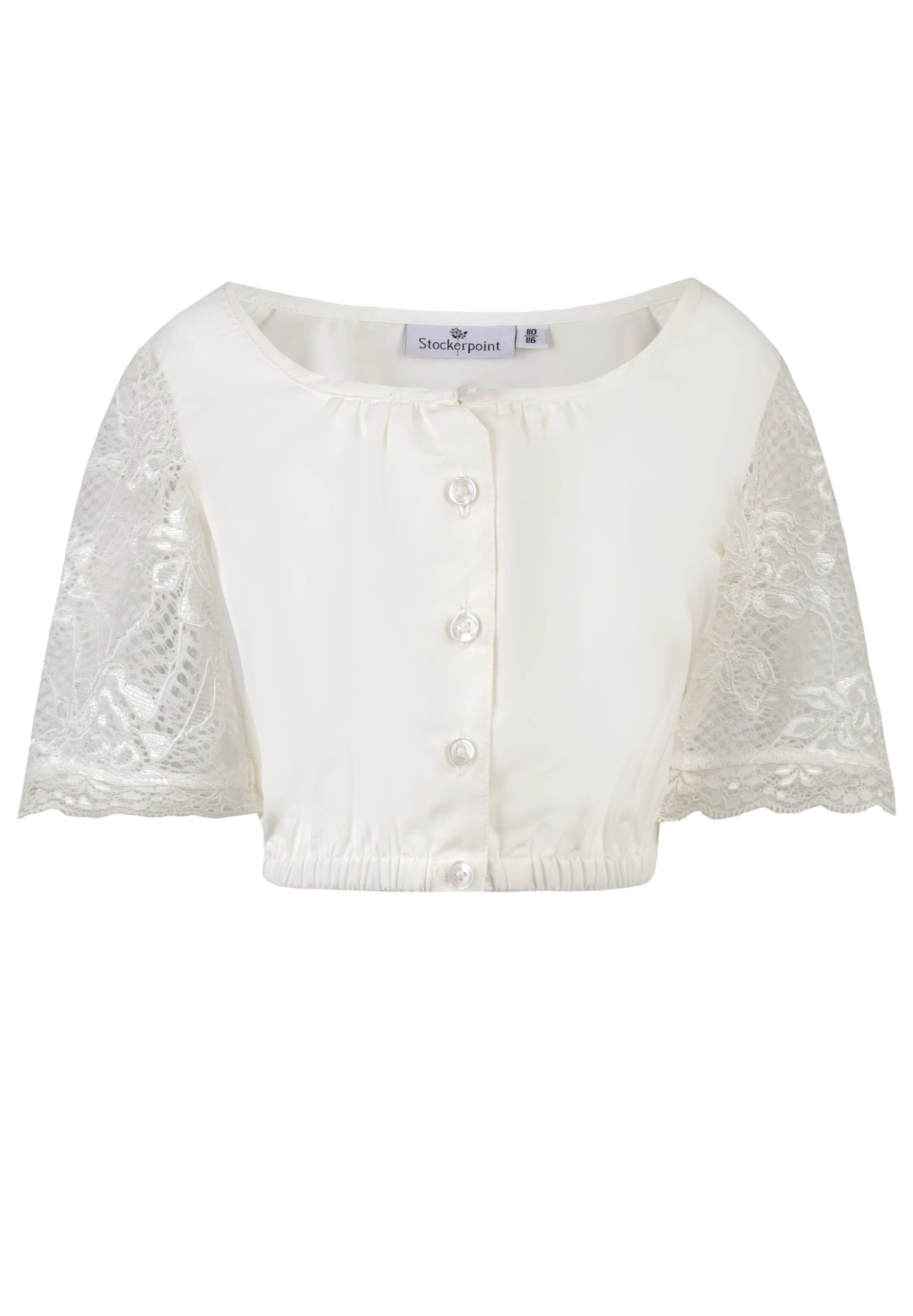 Stockerpoint Kinderdirndlbluse "Libby" In Creme 4 Stockerpoint Kinderdirndlbluse "Libby" In Creme – Bild 2