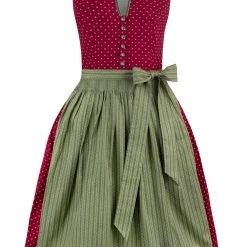 Stockerpoint Langes Dirndl "Bella" In Bordeaux