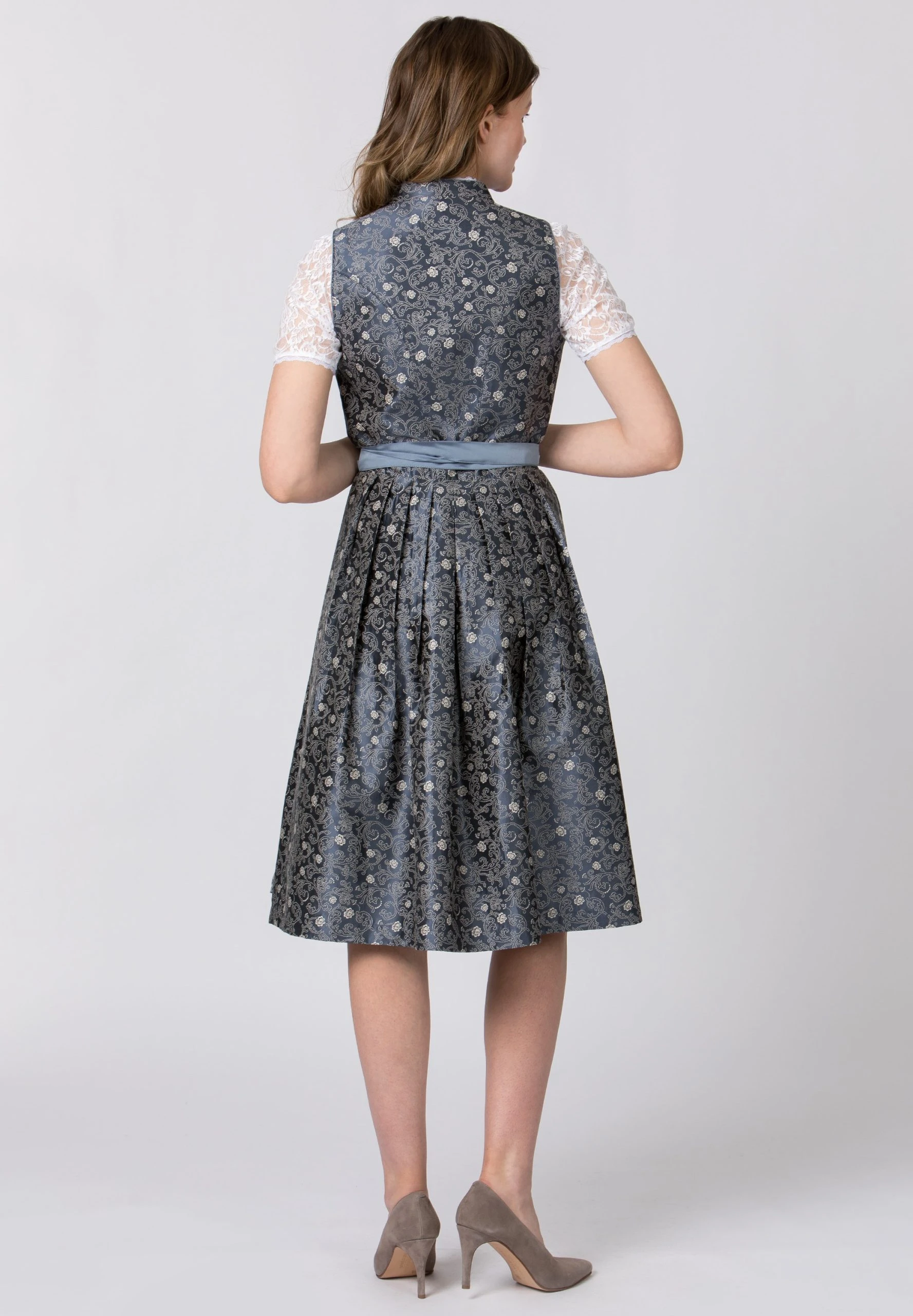 Stockerpoint Langes Dirndl "Kalea" In Blau 5 Stockerpoint Langes Dirndl "Kalea" In Blau – Bild 3