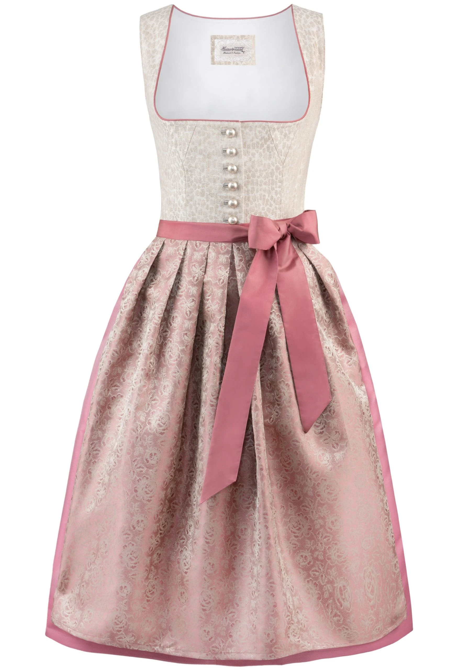 Stockerpoint Langes Dirndl "Lotti" In Rose 3 Stockerpoint Langes Dirndl "Lotti" In Rose