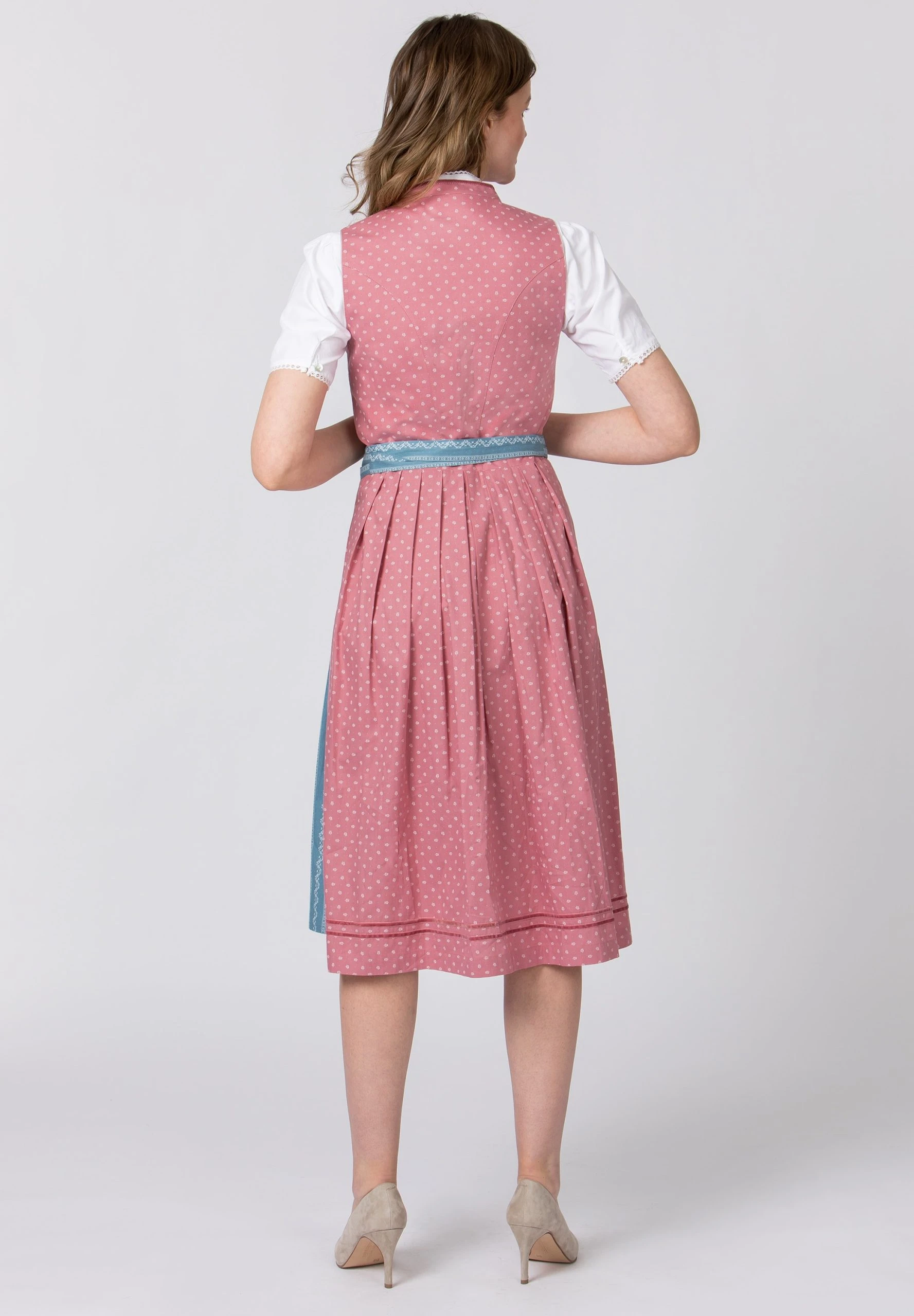 Stockerpoint Langes Dirndl " Luciana" In Koralle 5 Stockerpoint Langes Dirndl " Luciana" In Koralle – Bild 3