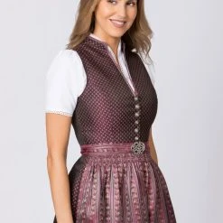 Stockerpoint Langes Dirndl "Maelys" In Burgund -Dirndl Geschäft stockerpoint langes dirndl maelys in burgund 4 scaled