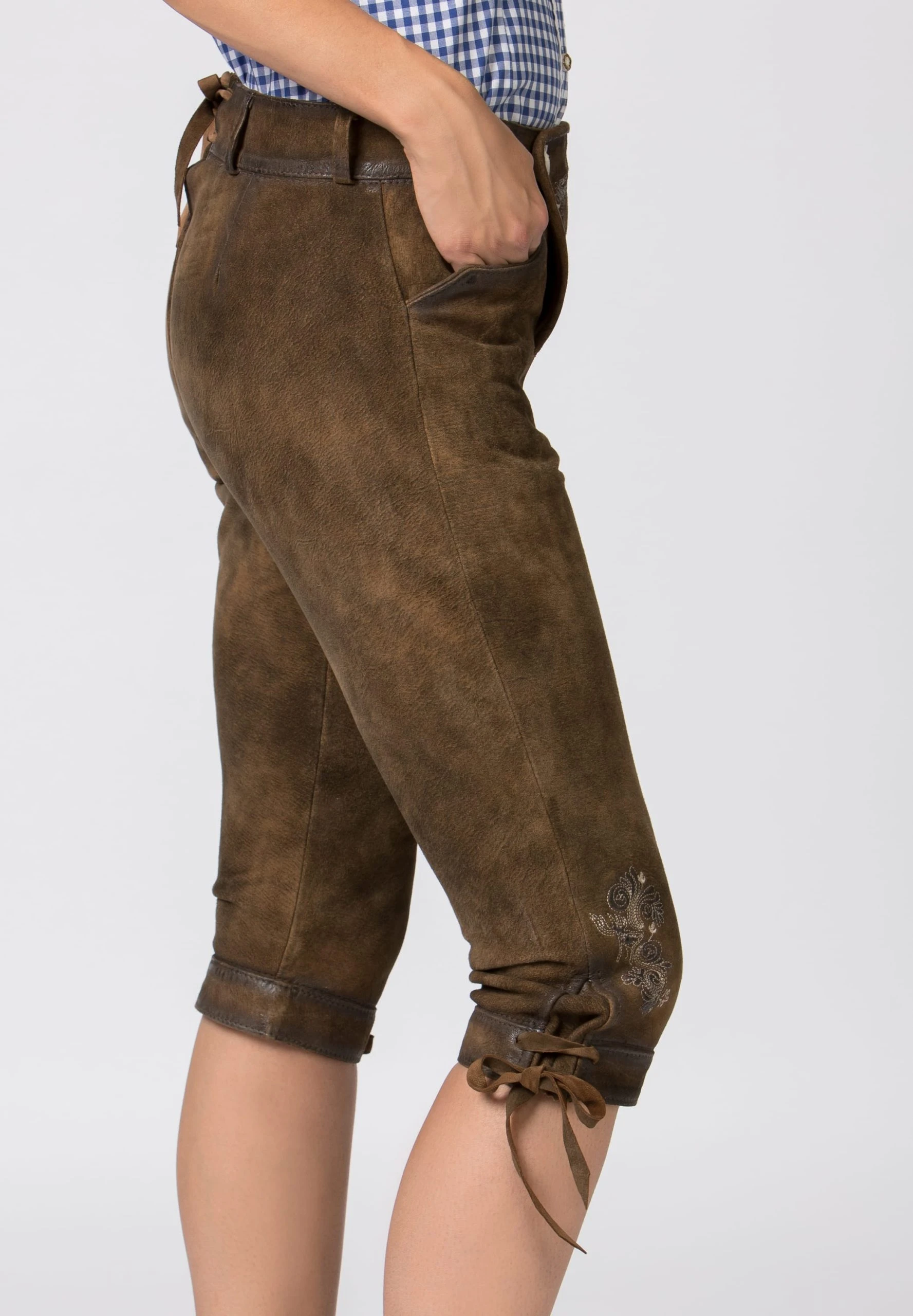 Stockerpoint Lederhose "Suzan" In Braun 6 Stockerpoint Lederhose "Suzan" In Braun – Bild 4