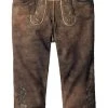 Stockerpoint Lederhose "Suzan" In Braun