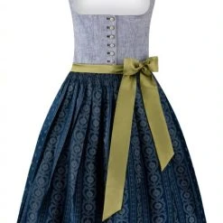 Stockerpoint Midi Dirndl "Eleen" In Dunkelblau