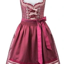 Stockerpoint Midi Dirndl "Giselle" In Bordeaux