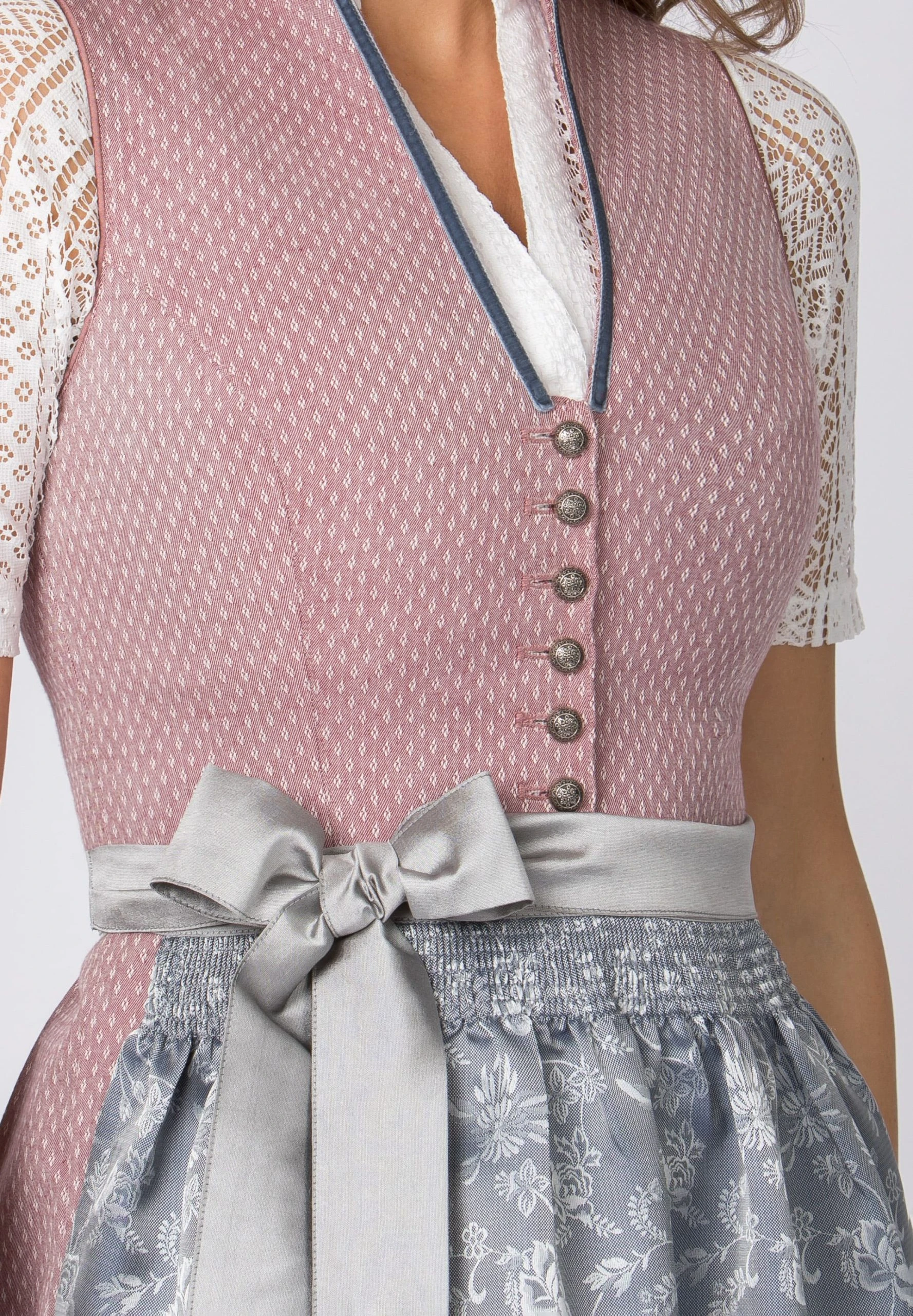 Stockerpoint Midi Dirndl "Thalina" In Rose 8 Stockerpoint Midi Dirndl "Thalina" In Rose – Bild 6