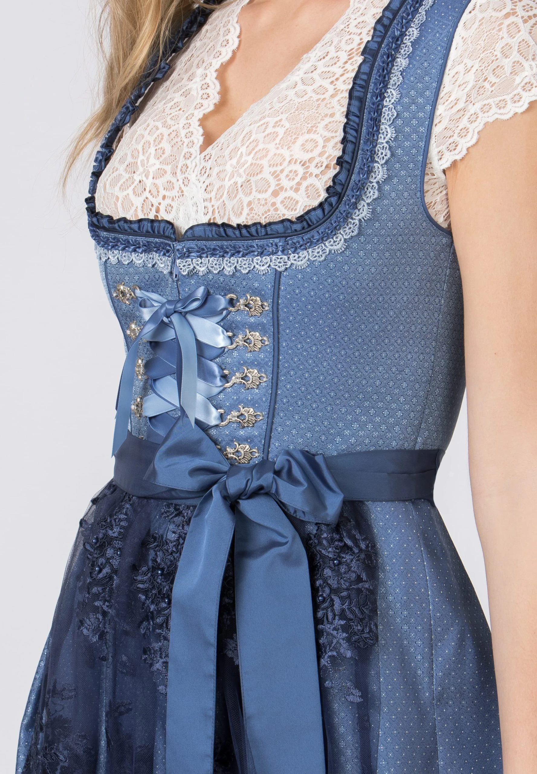 Stockerpoint Mini Dirndl "Beliva" In Blau 8 Stockerpoint Mini Dirndl "Beliva" In Blau – Bild 6