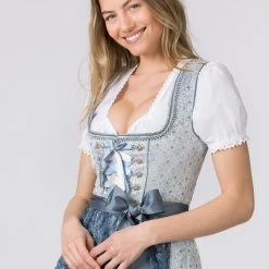 Stockerpoint Mini Dirndl "Nanita" In Rauchblau -Dirndl Geschäft stockerpoint mini dirndl nanita in rauchblau 4 scaled