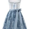 Stockerpoint Mini Dirndl "Nanita" In Rauchblau -Dirndl Geschäft stockerpoint mini dirndl nanita in rauchblau scaled