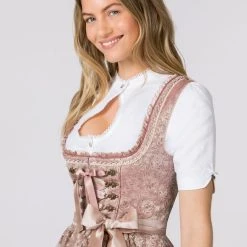 Stockerpoint Mini Dirndl "Noelia" In Altrosa -Dirndl Geschäft stockerpoint mini dirndl noelia in altrosa 4 scaled