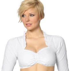 Stockerpoint Trachtenbluse "B-1015" In Weiss -Dirndl Geschäft stockerpoint trachtenbluse b 1015 in weiss 2 scaled