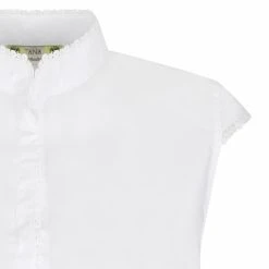TRAMONTANA Dirndlbluse In Weiß -Dirndl Geschäft tramontana dirndlbluse in weiss 2