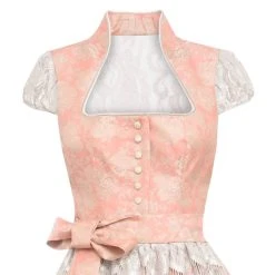 TRAMONTANA Midi Dirndl In Lachs -Dirndl Geschäft tramontana midi dirndl in lachs 2