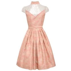 TRAMONTANA Midi Dirndl In Lachs -Dirndl Geschäft tramontana midi dirndl in lachs 5