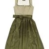 Turi Landhaus Dirndl "Babsi" In Oliv -Dirndl Geschäft turi landhaus dirndl babsi in oliv