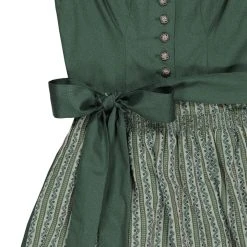 Turi Landhaus Dirndl "Berta" In Grün -Dirndl Geschäft turi landhaus dirndl berta in grun 2