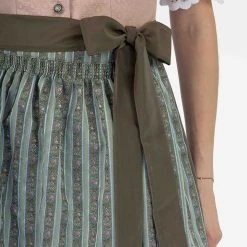 Turi Landhaus Dirndl In Altrosa/ Oliv -Dirndl Geschäft turi landhaus dirndl in altrosa oliv 3