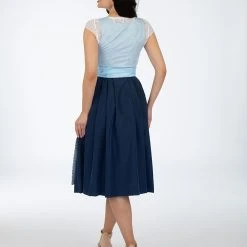 Turi Landhaus Dirndl In Blau -Dirndl Geschäft turi landhaus dirndl in blau 1