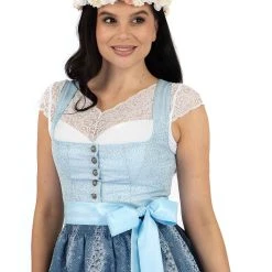 Turi Landhaus Dirndl In Blau -Dirndl Geschäft turi landhaus dirndl in blau 2