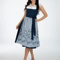 Turi Landhaus Dirndl In Blau